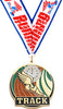 Track Enameled Medal [M2EP-TK]