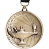 2.5 inch Premium Satin Finish Medal - Lamp of Knowledge [MF92-KN]