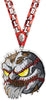 Baseball Zomball Colorix-M Acrylic Medal - 5 inch [MACR5-ZMBL-BS-Q]
