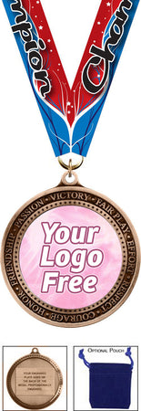 Inspire Custom Insert Medal- Bronze [MXJIP2-B]