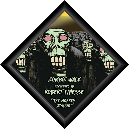 Diamond Plaque- Zombies [PFCDIA-11-ZMB]