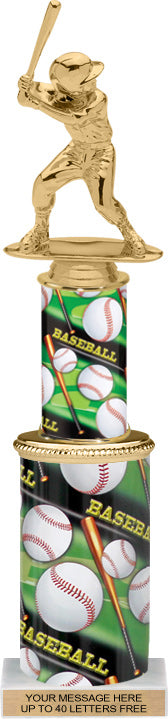 Gold Hybrid Column Trophies