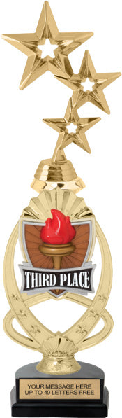 3rd Place Meridian Sport Riser Trophy [TMMSR14-3RD]