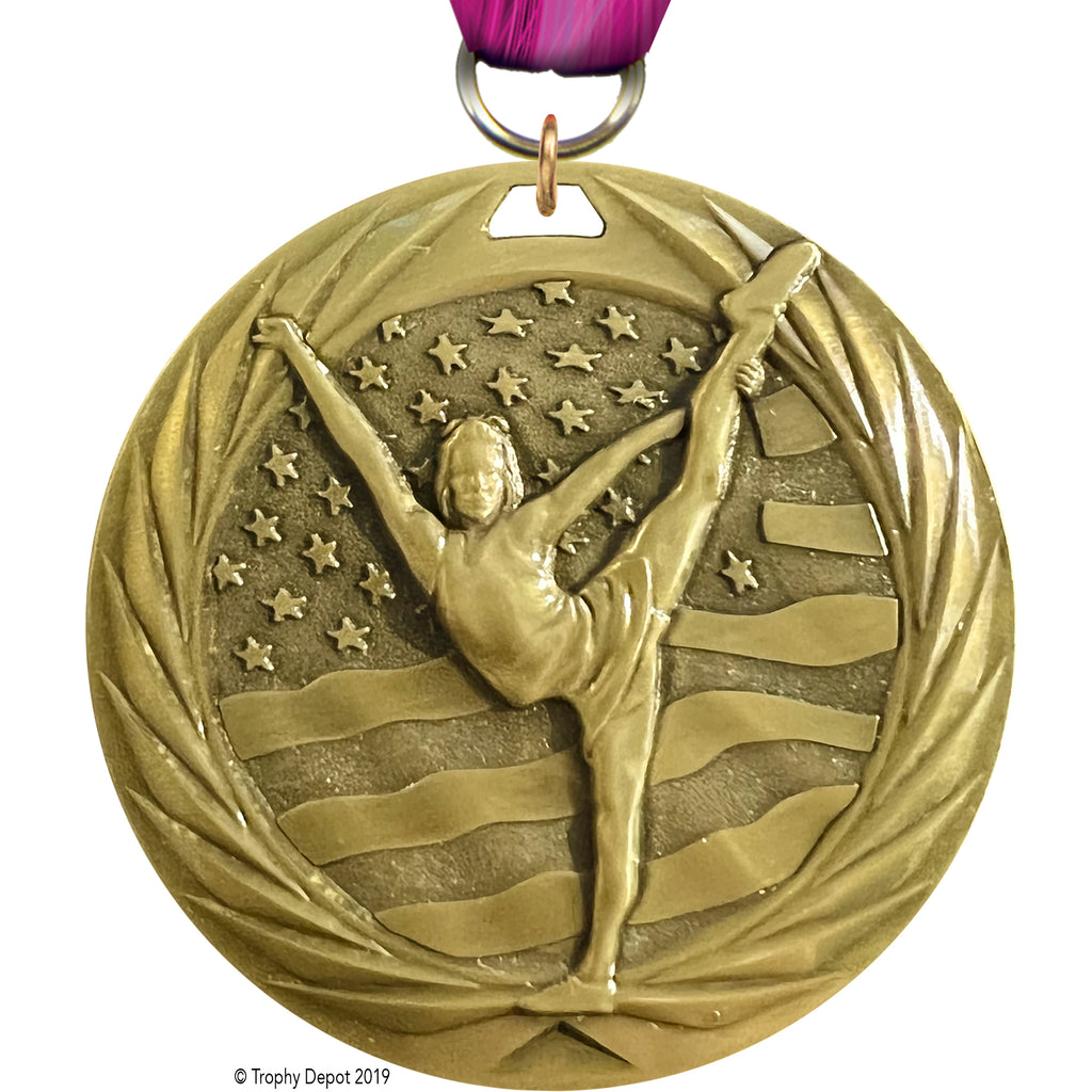 Cheer 2.75 inch Blade 3D Diecast Medal [MBD2-CH]