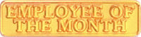 Gold Plated Pin- Employee of the month [PEOTM-22]