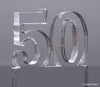Number 50 Acrylic Award - 6 inch [ATNM-50-6-Q]