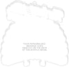Turkey Bowl Roasted Colorix-M Acrylic Medal [MACR5-TRKBWL2]