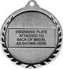 Soccer Dimensional Medal- SIlver [MSW2-SC-S]