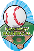 Fantasy Baseball Oval Insert [OV-1787]