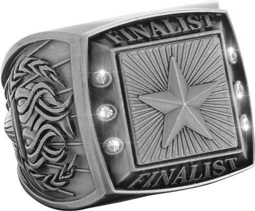 Finalist Championship Ring with Activity Insert-Star Silver [RGSJ-S-FIN-STR]