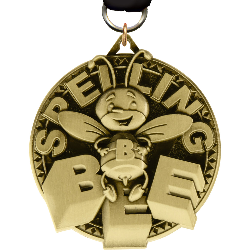 2" Spelling Bee Ultra-Impact 3-D Medal [MDTD2-SPB]
