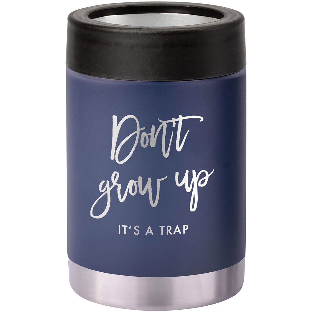 TahoeÂ© Stainless Steel Vacuum Insulated Beverage Holder - Navy [TMLG18-NVY]