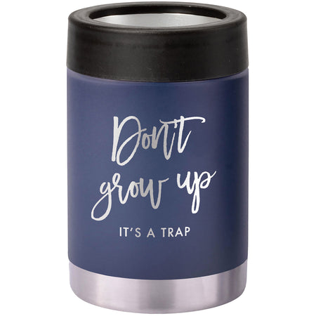 TahoeÂ© Stainless Steel Vacuum Insulated Beverage Holder - Navy [TMLG18-NVY]