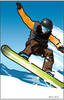 Snowboarding Plaque Insert [BBP-2108]