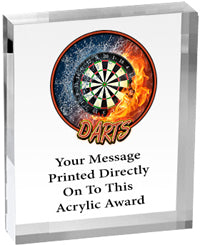 Darts Vibrix Acrylic Award [A34BV-DT]