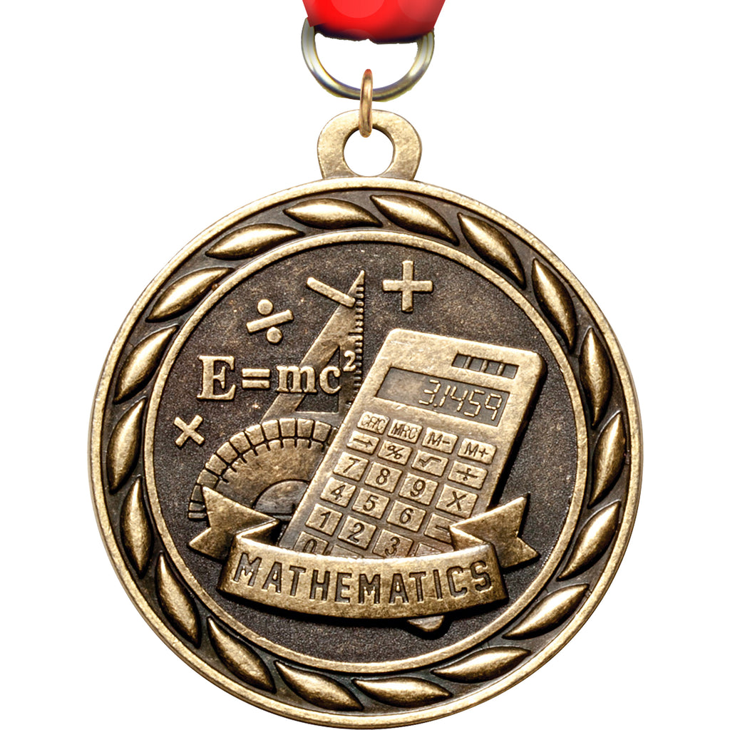 Trophy For Math Math Medals Crown Awards Math Trophies With Custom Engraving, 6 Student ...