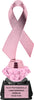 Pink Awareness Ribbon Diamond Riser Trophy [TDRAWRB-PNK]