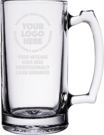 Champion Handled Glass Mug - 25 oz. [HMW25]