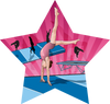 Gymnastics- Tumbling & Trampoline Star Insert [ST-1403]