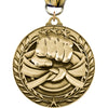 Martial Arts 1.75 inch Dimensional Medal [MSW1-MA]