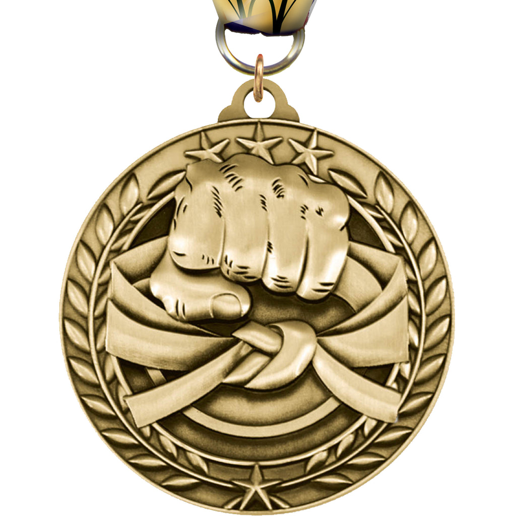 Martial Arts 1.75 inch Dimensional Medal [MSW1-MA]