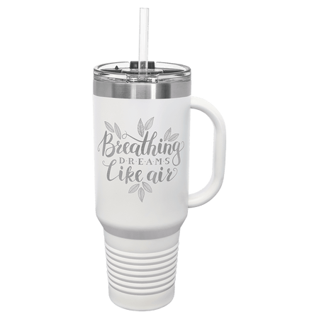 Polar Camel 40 oz. Travel Mug with Handle - White [TJPC74-WHT]