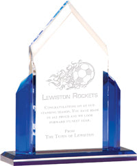 Peak Acrylic with Blue Accents [AT6927]