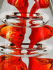 Red Egg-Shaped Art Glass Award 6