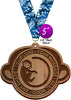 Custom Engraved Wood Medal- 5 inch [MXWE5]