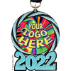 3 inch 2022 Swirl Custom Insert Medal - Glow in the Dark [MXSWRL-22-GLW]