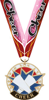Cheer USA Sport Medal- Gold [M2USA-CH-G]