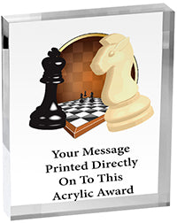 Chess Vibrix Acrylic Award [A45BV-CS]