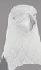 Carved Crystal Eagle Award 7
