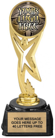 Star Victory Custom Insert Trophy on Synthetic Regal Base [TXRGi-J756]