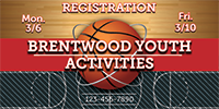 Basketball 3 x 6 Vinyl Banner- Court [VB-BK-CRT-36]