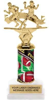 Football Stadium Sport Double Action Trophy [TSSDA10-FB]
