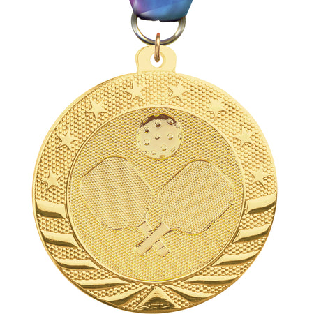 2" Pickleball Starbrite Medal [MJSB2-PKLBL]