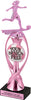 Custom Pink Ribbon Riser Trophy [TXPRR12-P]