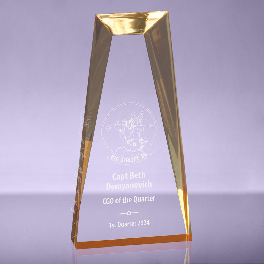 Acrylic Skyscraper Awards - Gold