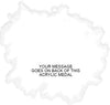 Glow Run Colorix-M Acrylic Medal- 3.75 inch [MACR375-GLWRN-Q]