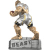 Flag Football Beast Sculpture Trophy - 9.25 inch [BST9-FLGFB]