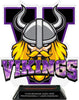 Viking Mascot Colorix-T Acrylic Trophy- 8.25 inch [TACR8-MSCT-VKG-Q]