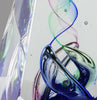 Arrow Shaped Art Glass Award with Frosted Glass Accent 7