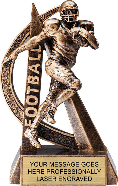 Football Ultra-Action 8" Resin Trophy [RMUA8-FB]