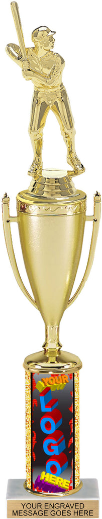 Custom Column Cup Trophy - 15 inch [TXC15-Z]