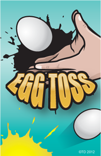 Egg Toss Plaque Insert [BBP-2146]