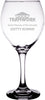 Engravable Bouquet Wine Glass [CBWG13]