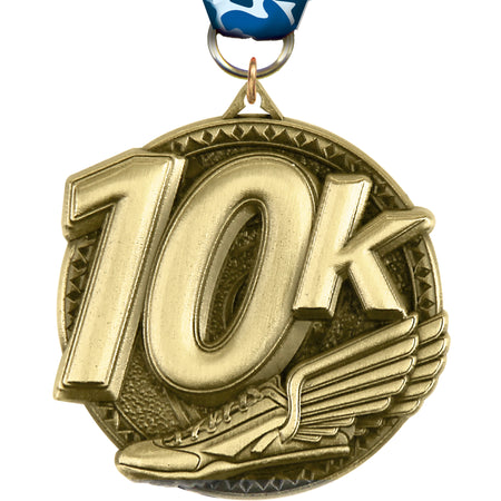 2" 10K Ultra-Impact 3-D Medal [MDTD2-10K]