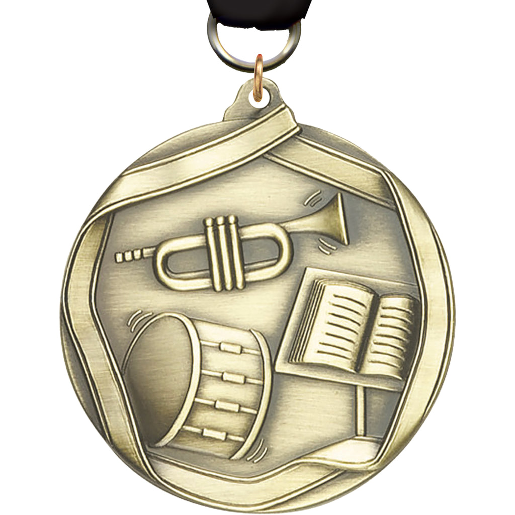 Band Banner Edge Medal [M2RE-BD]