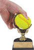 Basketball Trophy with Spinning Squeezable Ball [TSFB6-BK]